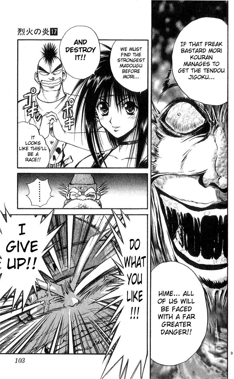 Flame of Recca Chapter 163 page 9 - Chapter 163: A Return to the Field of Battle