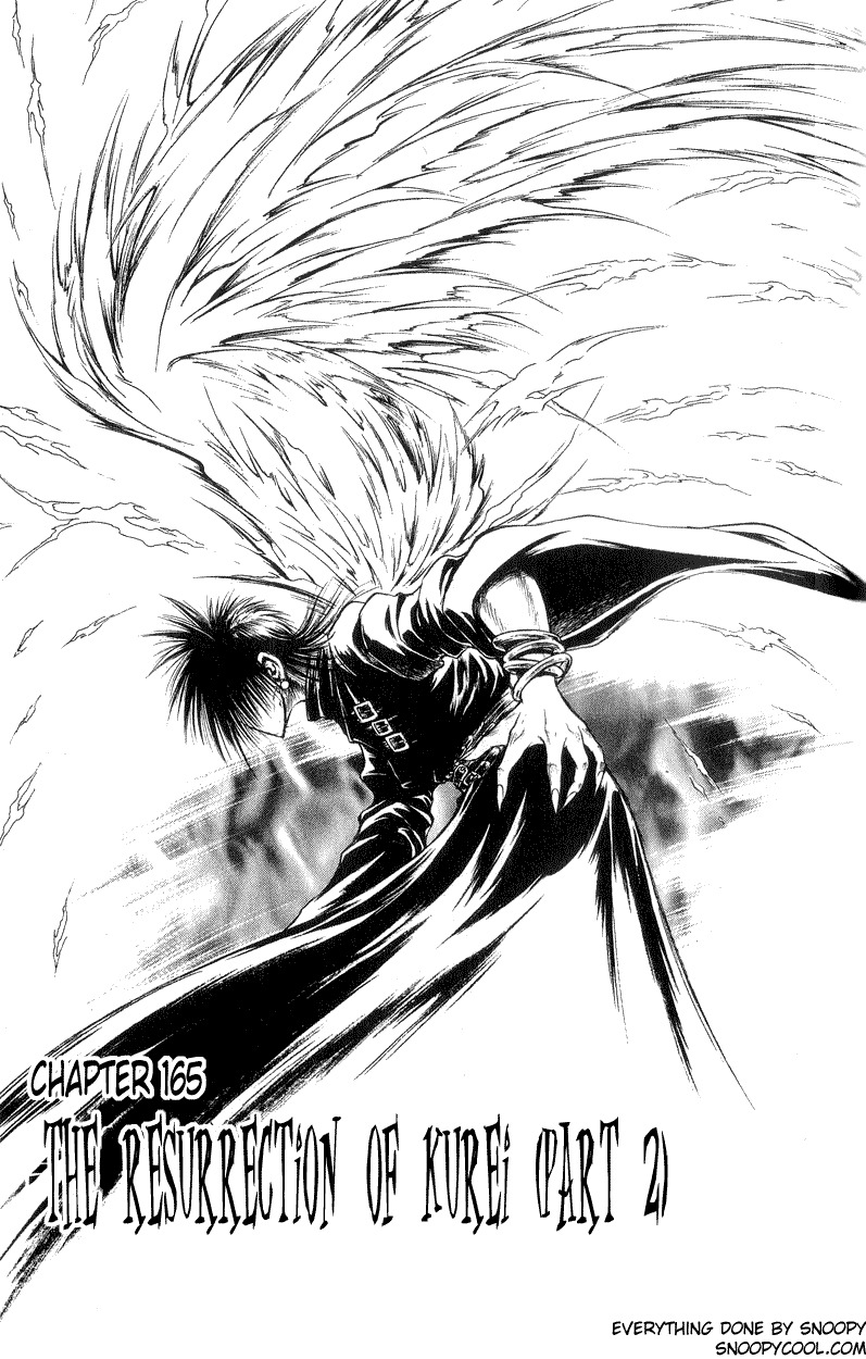 Flame of Recca Chapter 165 page 1 - Chapter 165: The Resurrection of Kurei (Part 2)