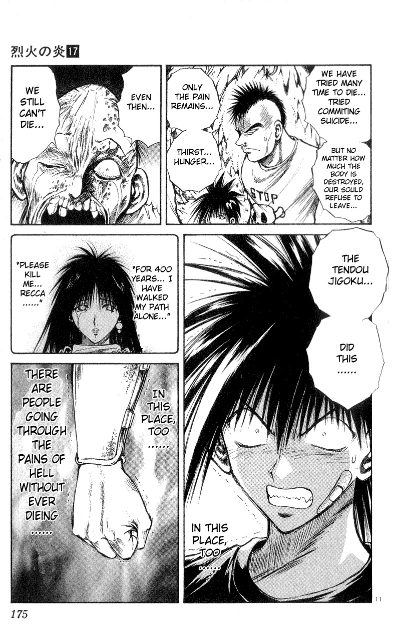 Flame of Recca Chapter 167 page 11 - Chapter 167: Curse of the Tendou Jigoku