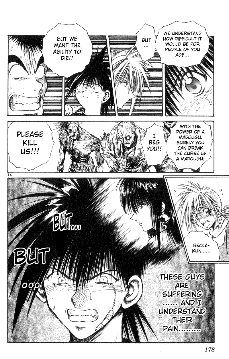 Flame of Recca Chapter 167 page 14 - Chapter 167: Curse of the Tendou Jigoku