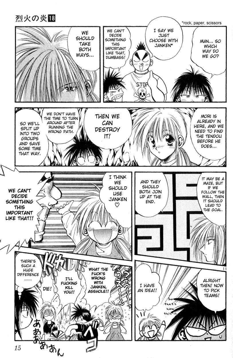 Flame of Recca Chapter 168 page 14 - Chapter 168: A Fork in the Road