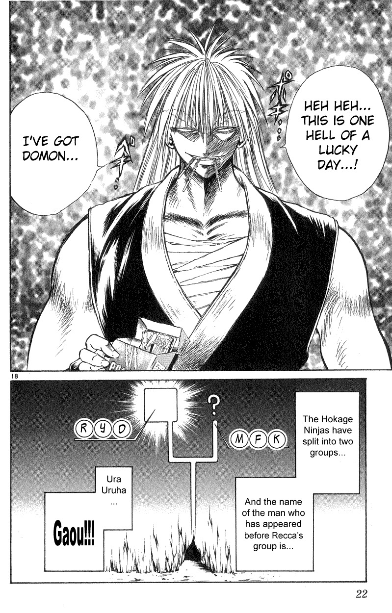 Flame of Recca Chapter 168 page 21 - Chapter 168: A Fork in the Road