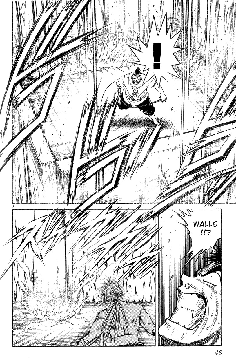 Flame of Recca Chapter 170 page 8 - Chapter 170: Standing Tombstone