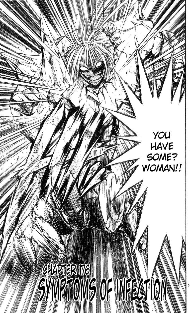 Flame of Recca Chapter 176 page 3 - Chapter 176: Symptoms of Infection