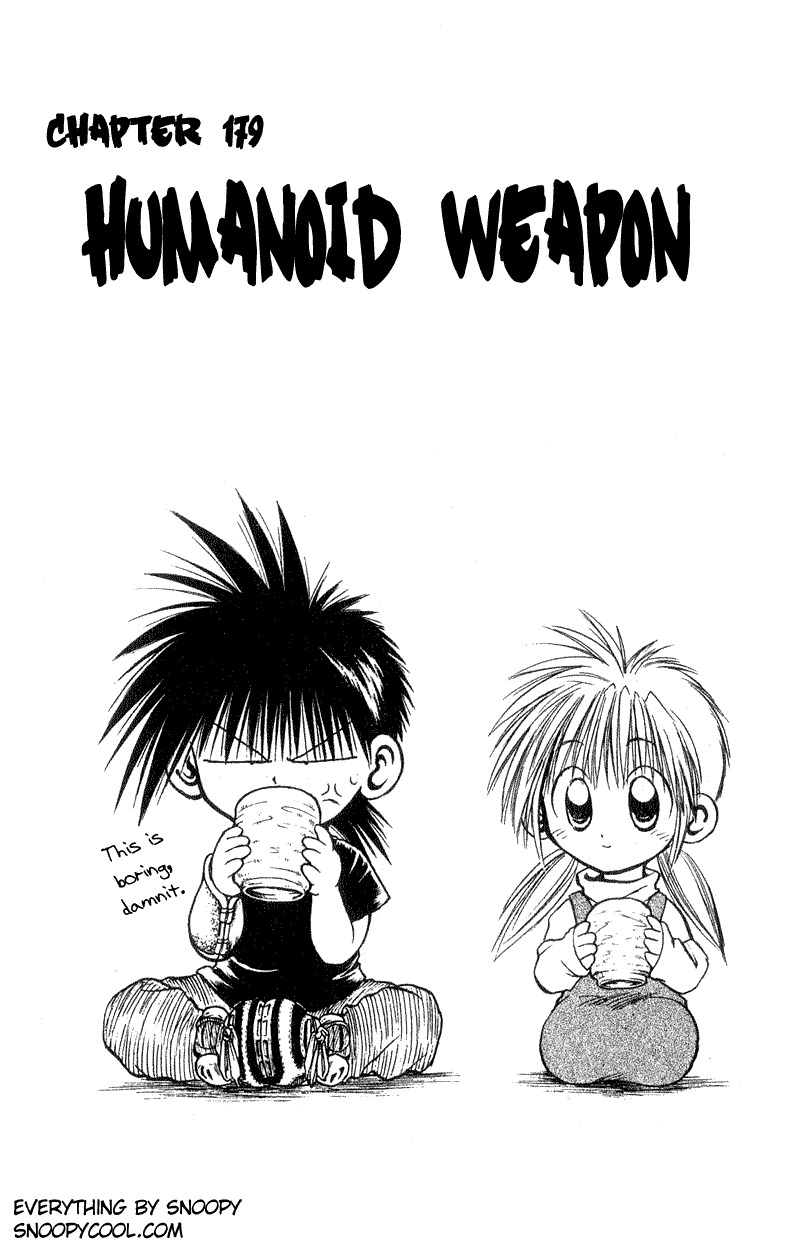 Flame of Recca Chapter 179 page 1 - Chapter 179: Humanoid Weapon
