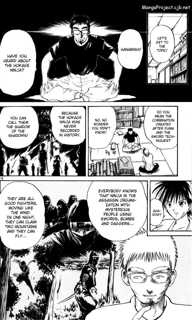 Flame of Recca Chapter 18 page 12 - Chapter 18: Hokage