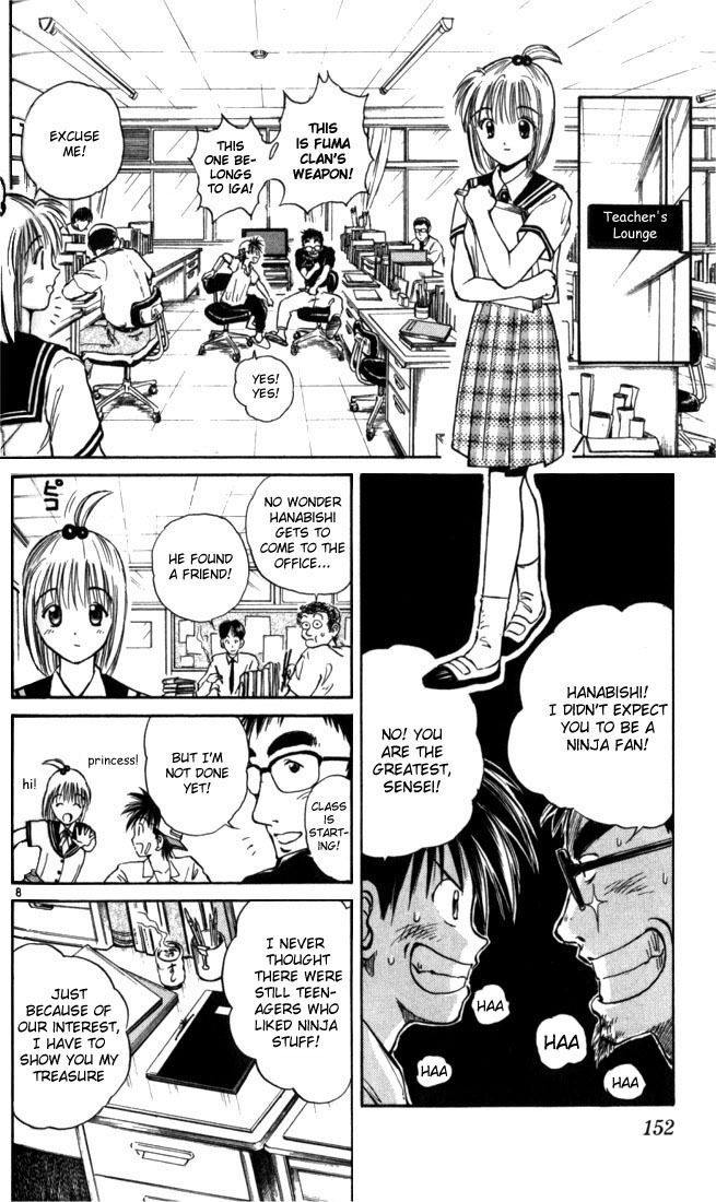 Flame of Recca Chapter 18 page 8 - Chapter 18: Hokage