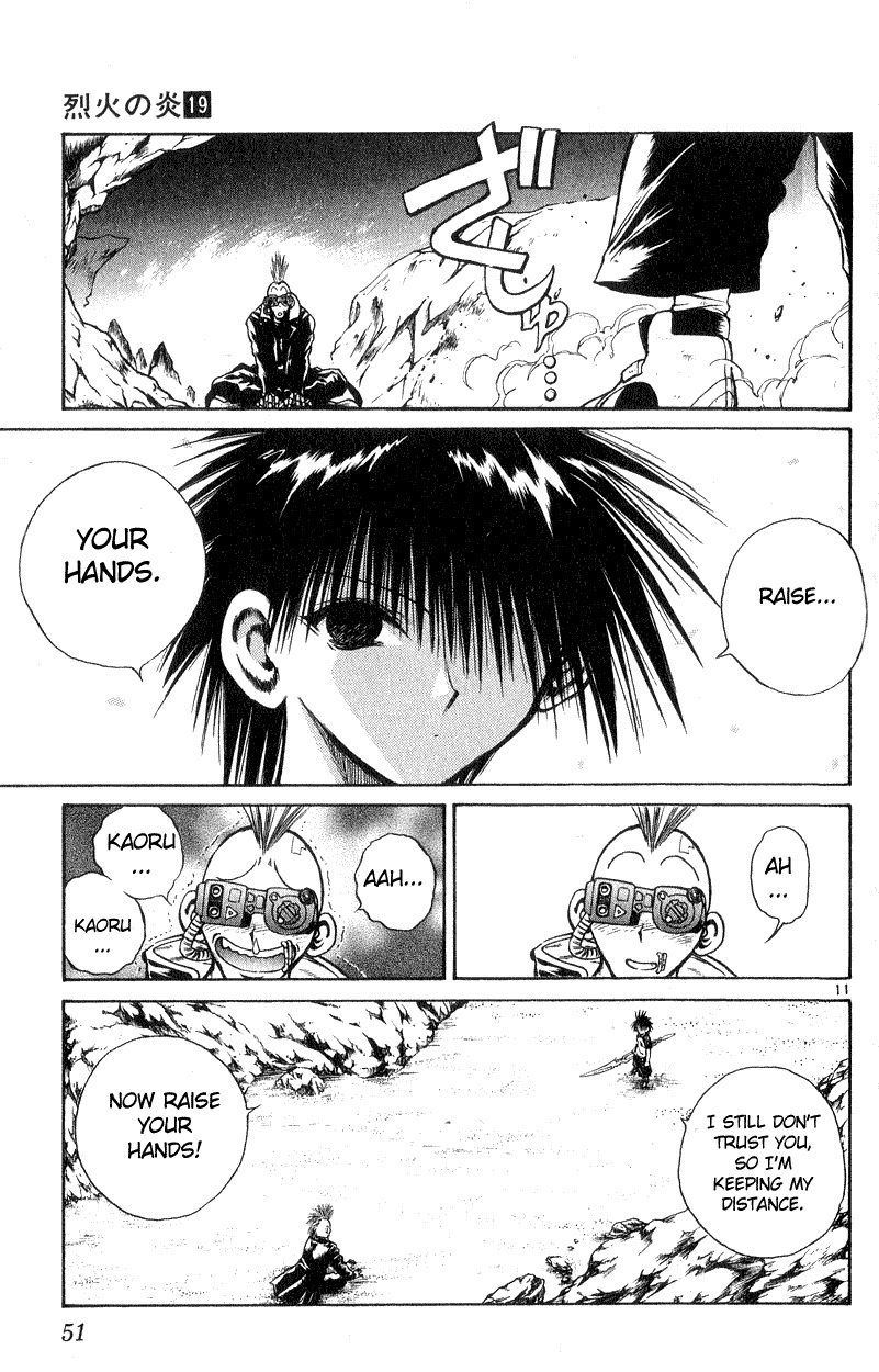 Flame of Recca Chapter 180 page 11 - Chapter 180: Extending Limbs