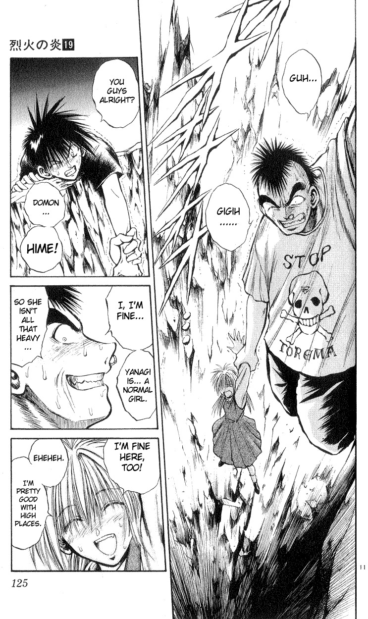 Flame of Recca Chapter 184 page 11 - Chapter 184: Choice