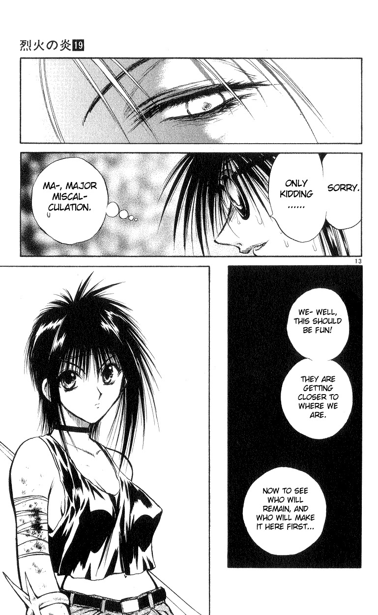 Flame of Recca Chapter 187 page 12 - Chapter 187: Kurei's Coming