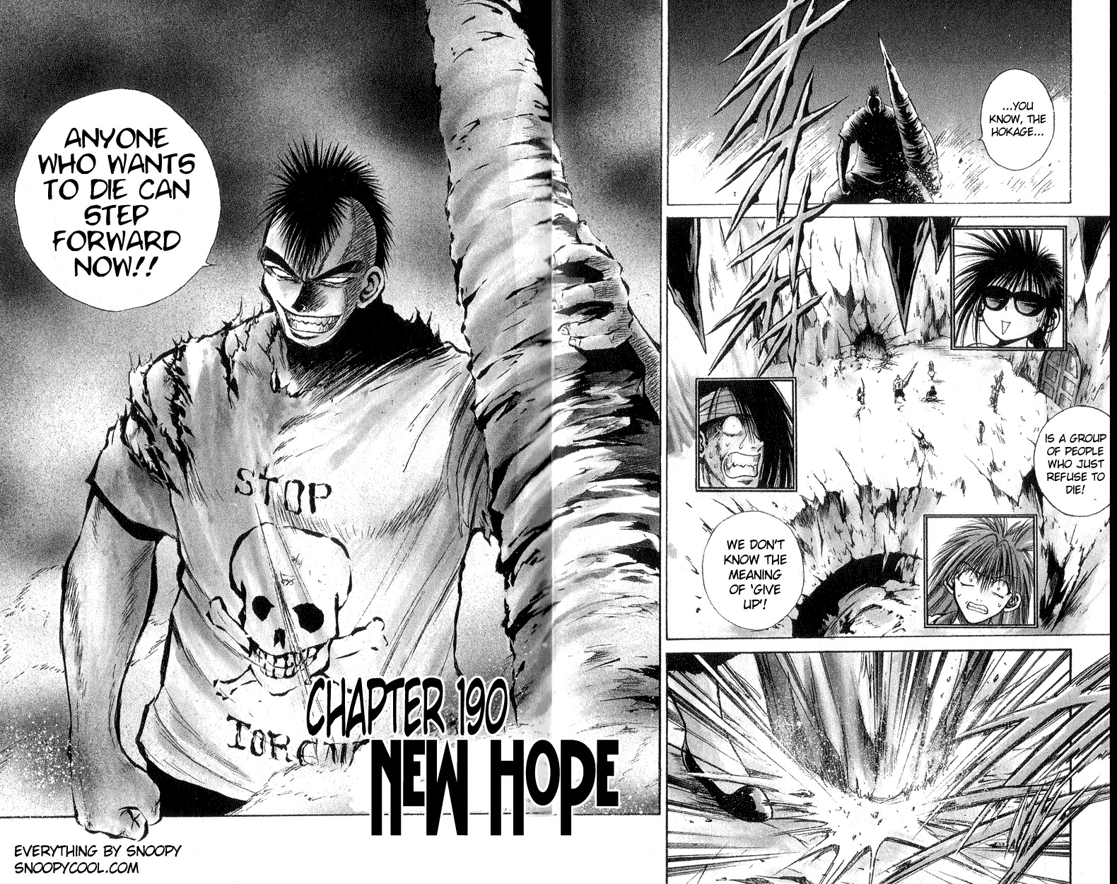 Flame of Recca Chapter 190 page 1 - Chapter 190: New Hope