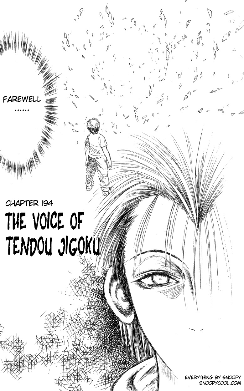 Flame of Recca Chapter 194 page 3 - Chapter 194: The Voice of Tendou Jigoku