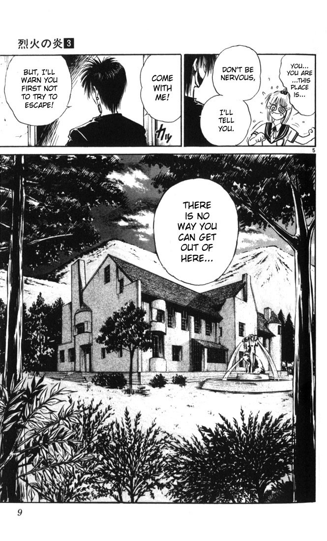 Flame of Recca Chapter 20 page 8 - Chapter 20: Kurei