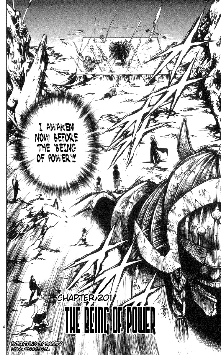 Flame of Recca Chapter 201 page 4 - Chapter 201: The Being of Power
