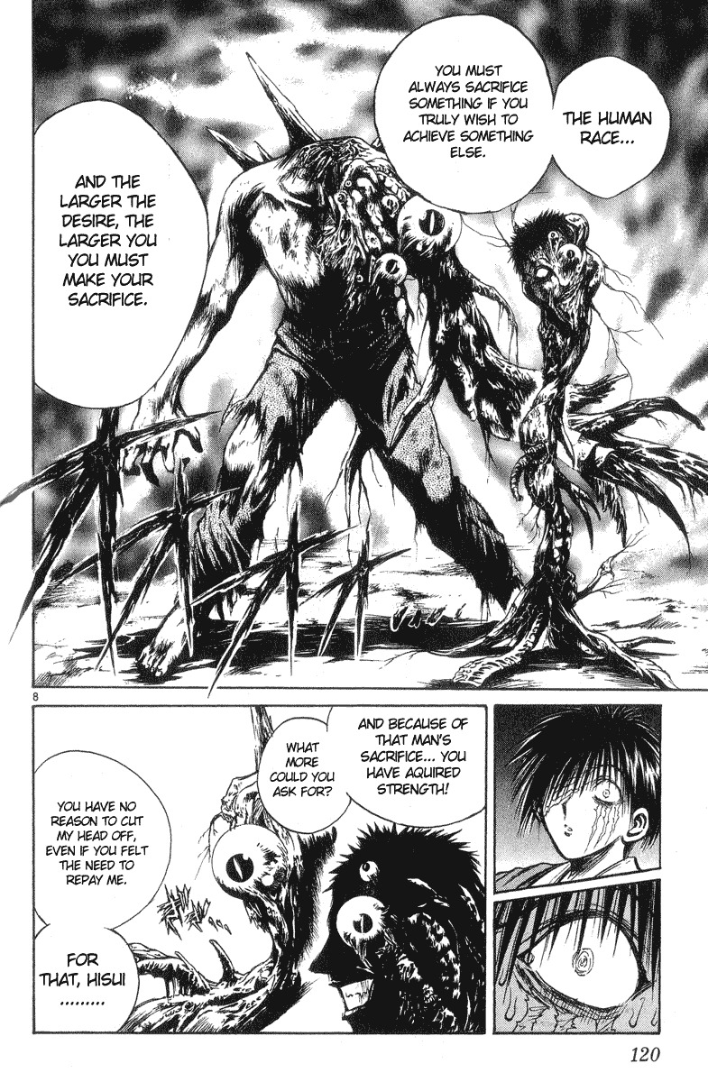 Flame of Recca Chapter 204 page 8 - Chapter 204: Hisui's Determination
