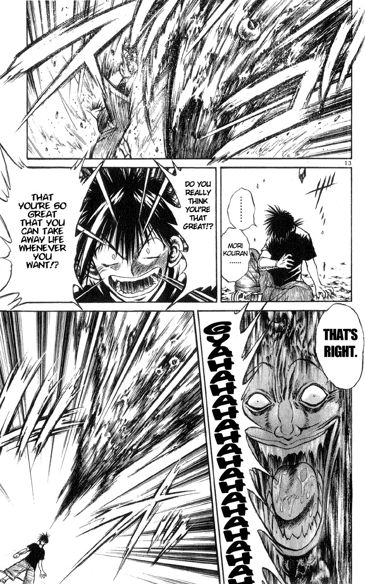 Flame of Recca Chapter 205 page 13 - Chapter 205: A Smile of Parting
