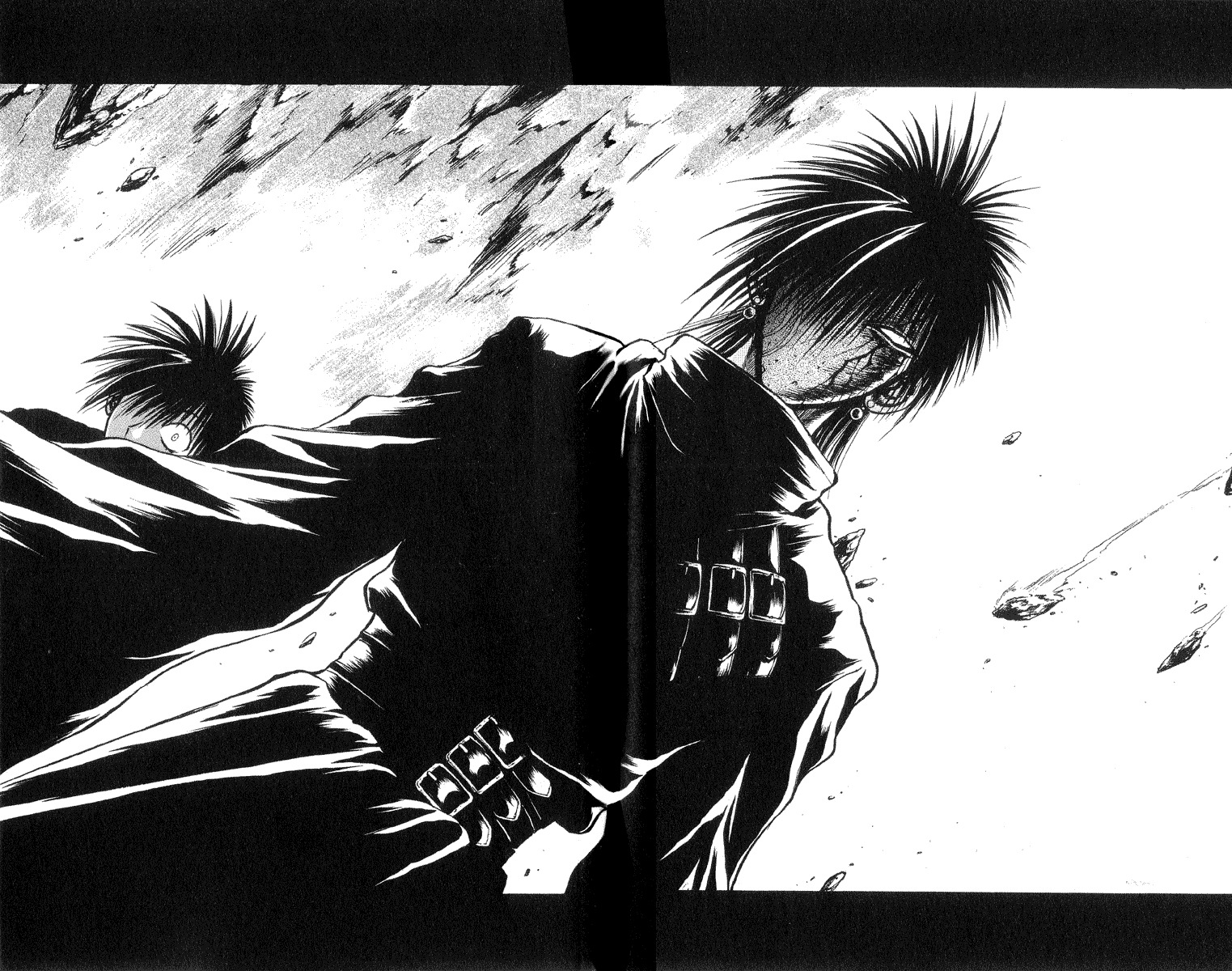 Flame of Recca Chapter 205 page 14 - Chapter 205: A Smile of Parting