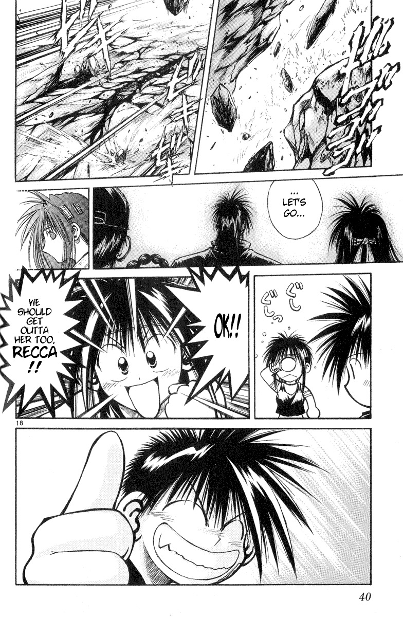 Flame of Recca Chapter 209 page 18 - Chapter 209: Escape