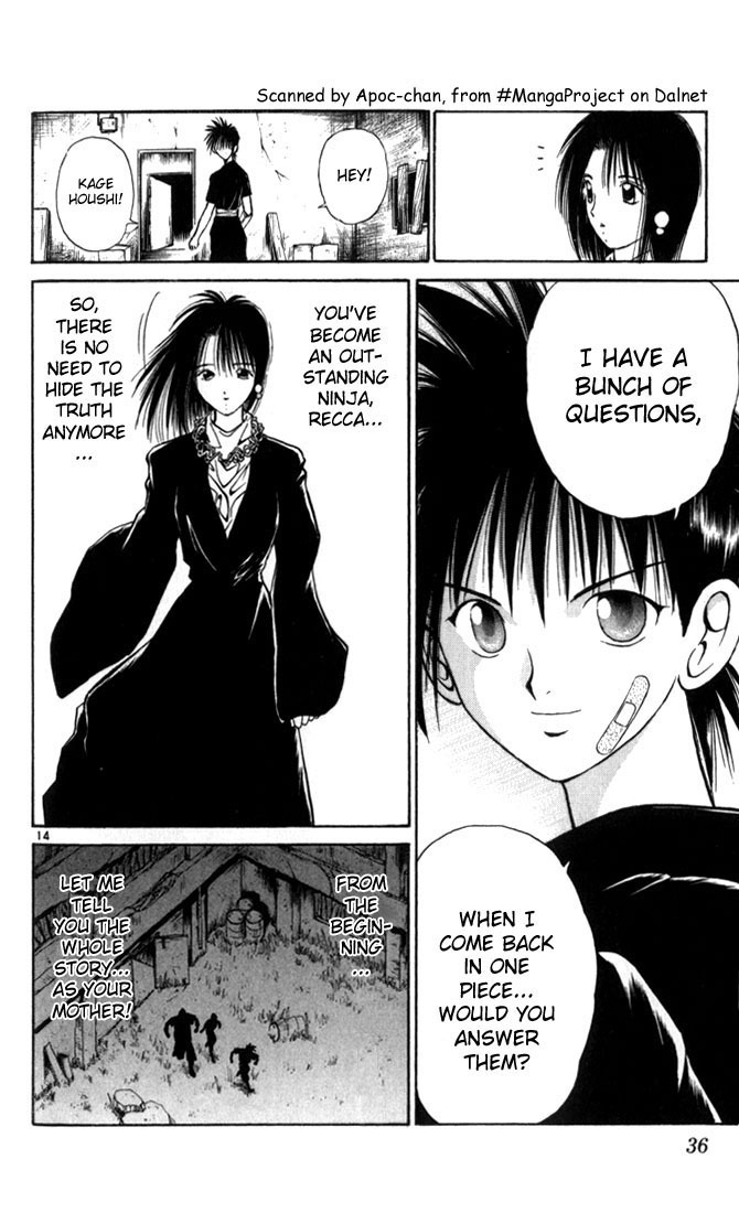 Flame of Recca Chapter 21 page 14 - Chapter 21: Infiltration