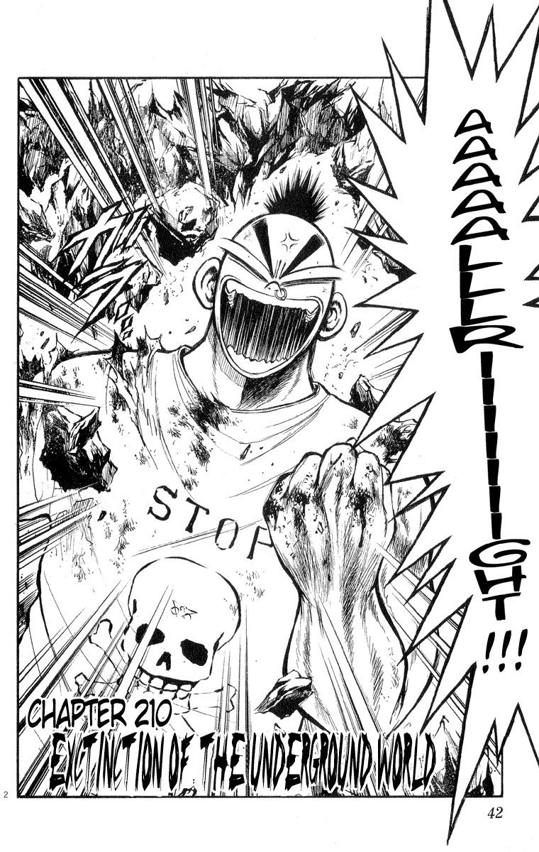 Flame of Recca Chapter 210 page 2 - Chapter 210: Extinction of the Undergound World