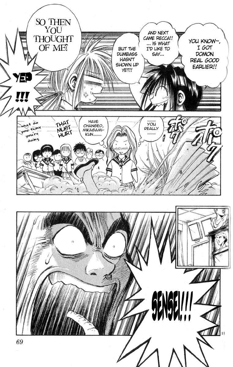 Flame of Recca Chapter 211 page 10 - Chapter 211: Transfer Student