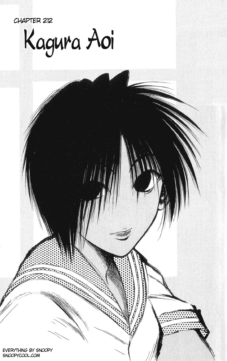 Flame of Recca Chapter 212 page 1 - Chapter 212: Kagura Aoi