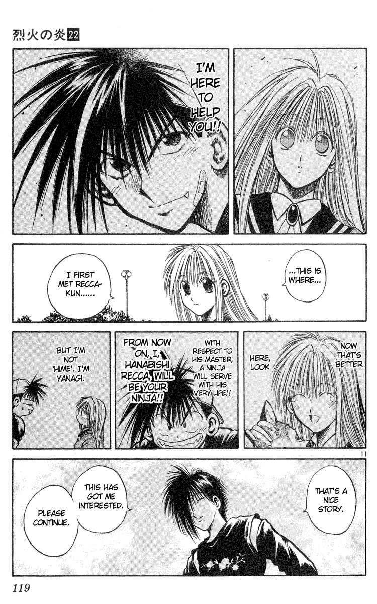 Flame of Recca Chapter 214 page 11 - Chapter 214: The Time of Action