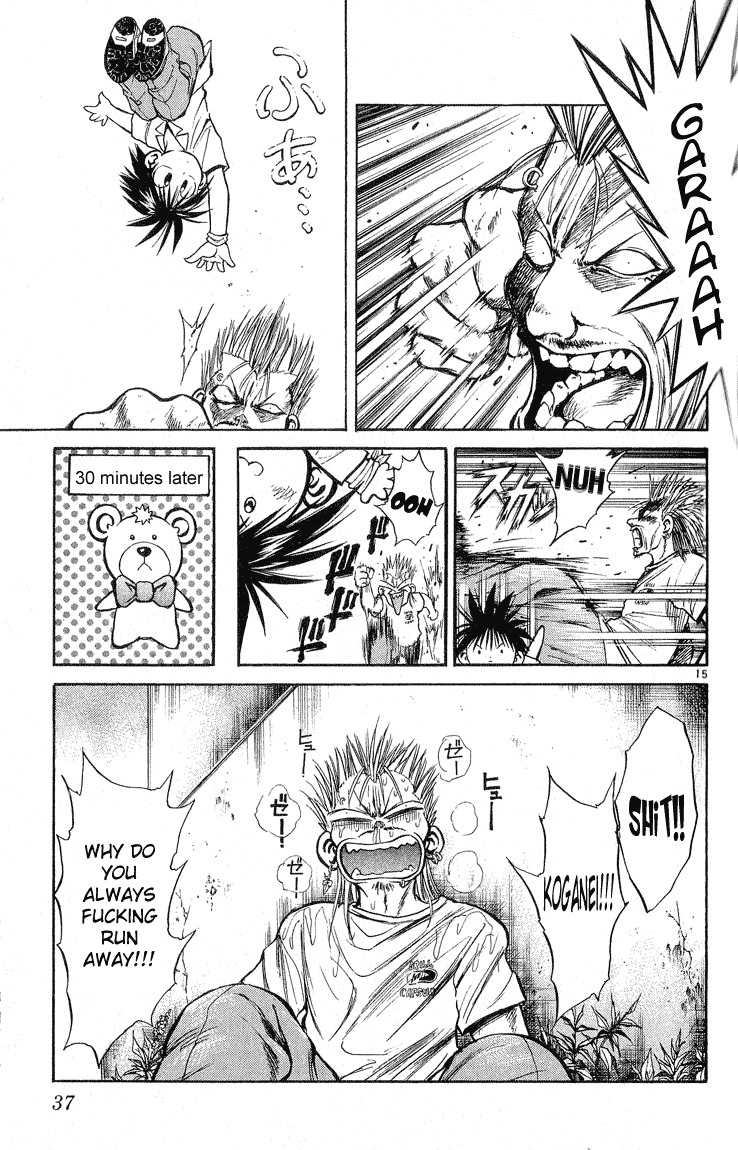 Flame of Recca Chapter 219 page 14 - Chapter 219: Before The Final Battle - Three Days Time 1 ~ Koganei Kaoru ~ Classmates and Separation (First Part)