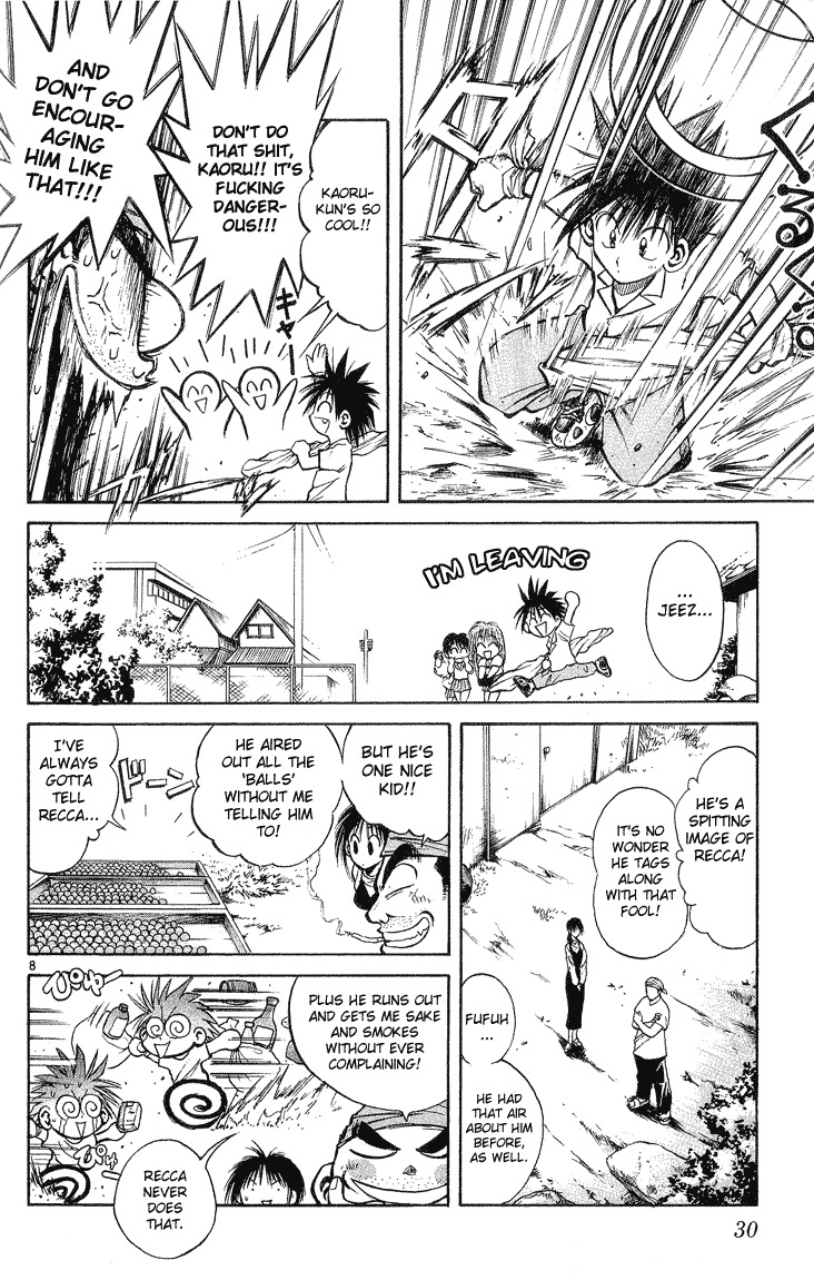 Flame of Recca Chapter 219 page 7 - Chapter 219: Before The Final Battle - Three Days Time 1 ~ Koganei Kaoru ~ Classmates and Separation (First Part)