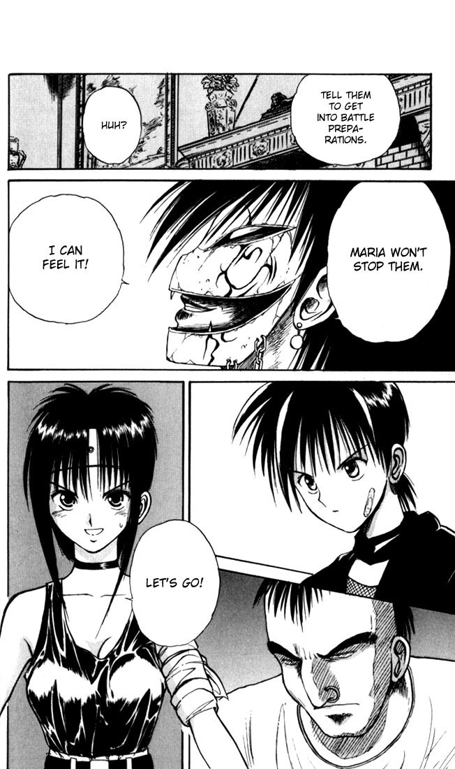 Flame of Recca Chapter 22 page 12 - Chapter 22: Guardian at the Door