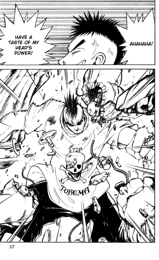 Flame of Recca Chapter 22 page 17 - Chapter 22: Guardian at the Door