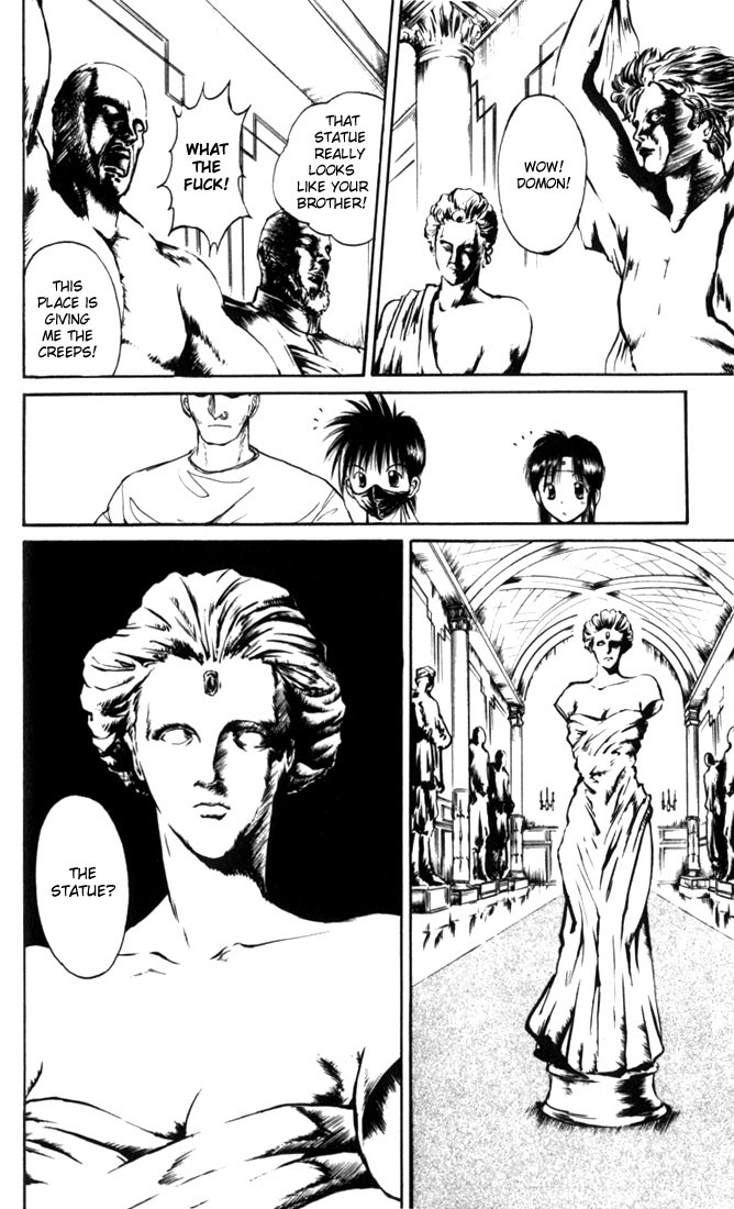 Flame of Recca Chapter 22 page 4 - Chapter 22: Guardian at the Door