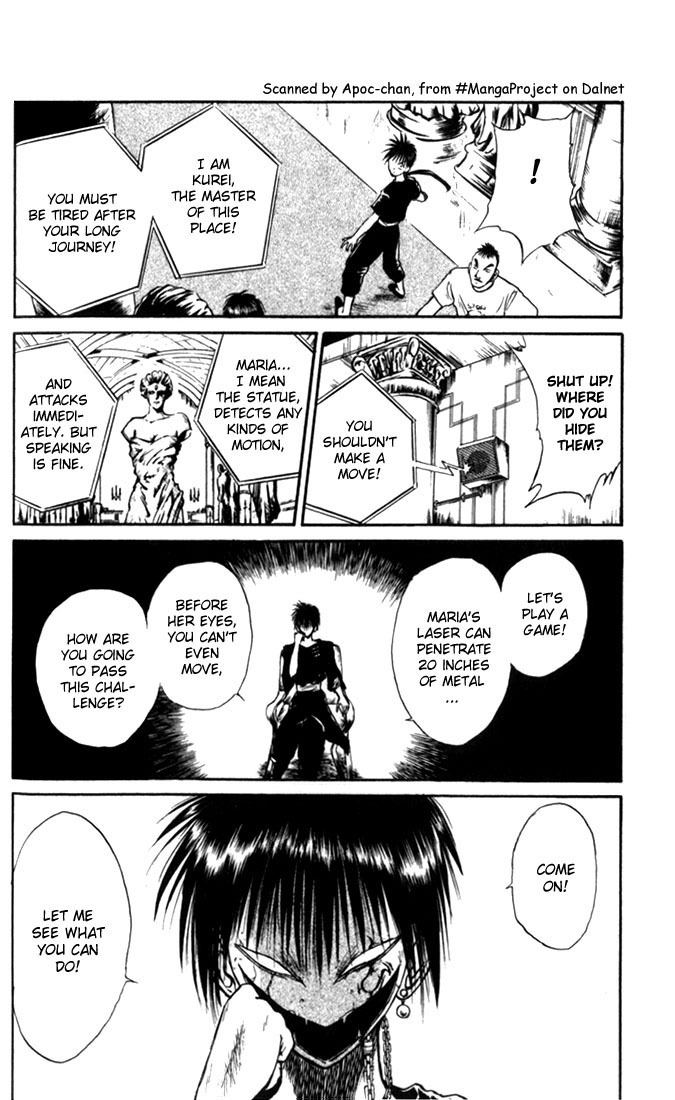Flame of Recca Chapter 22 page 6 - Chapter 22: Guardian at the Door