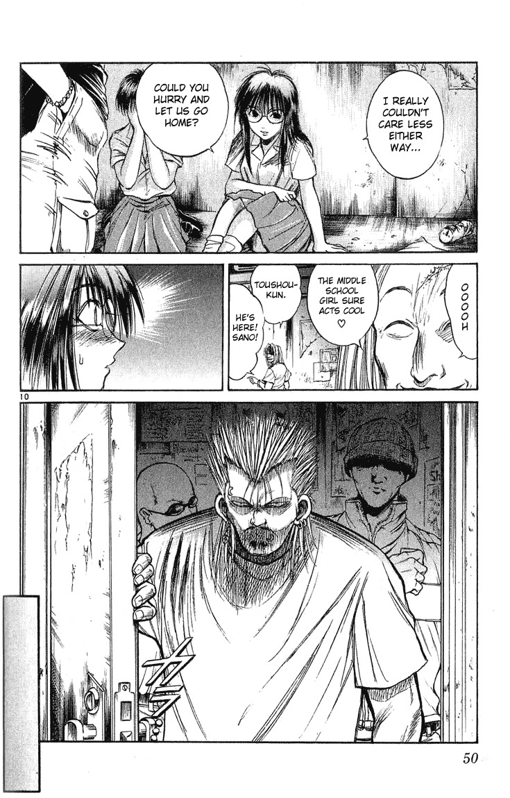 Flame of Recca Chapter 220 page 10 - Chapter 220: Before The Final Battle - Three Days Time 2 ~ Koganei Kaoru ~ Classmates and Separation (Second Part)