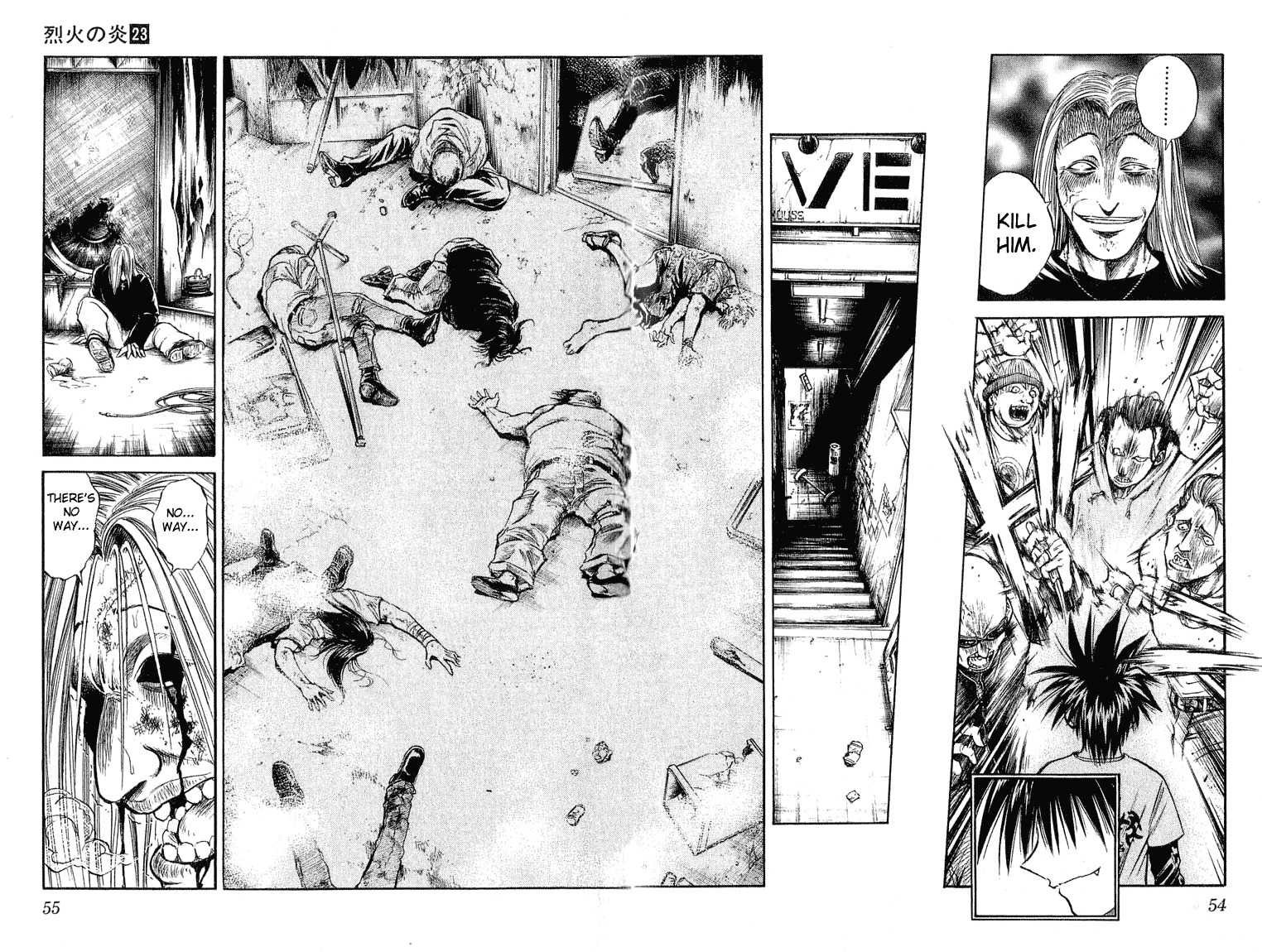 Flame of Recca Chapter 220 page 14 - Chapter 220: Before The Final Battle - Three Days Time 2 ~ Koganei Kaoru ~ Classmates and Separation (Second Part)