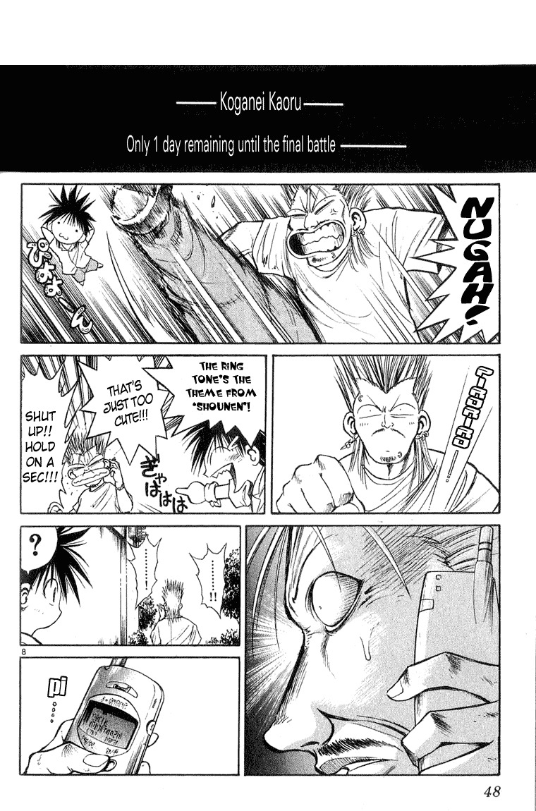 Flame of Recca Chapter 220 page 8 - Chapter 220: Before The Final Battle - Three Days Time 2 ~ Koganei Kaoru ~ Classmates and Separation (Second Part)