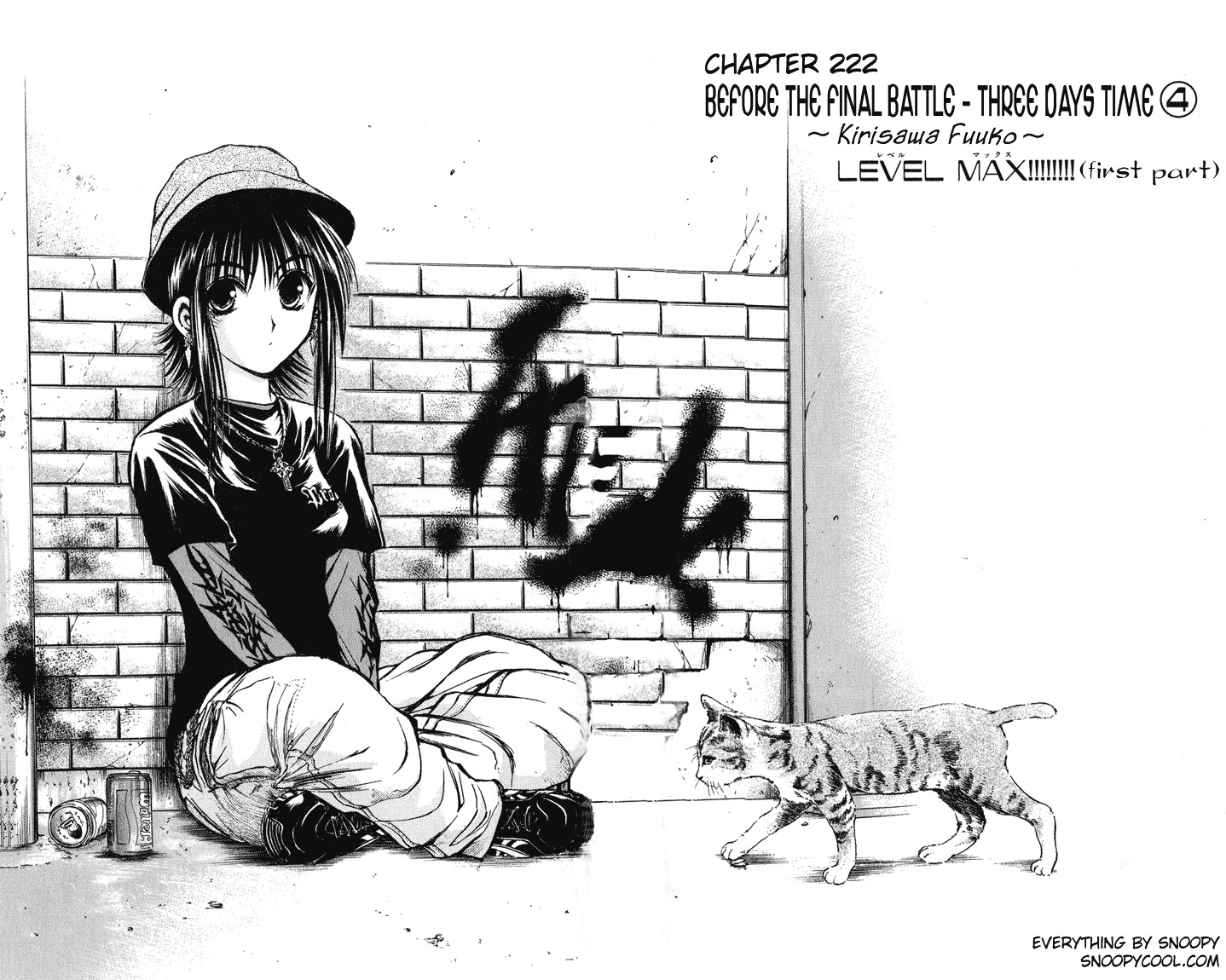 Flame of Recca Chapter 222 page 2 - Chapter 222: Before The Final Battle - Three Days Time 4 ~ Kirisawa Fuuko ~ LEVEL MAX!!!!!!! (First Part)