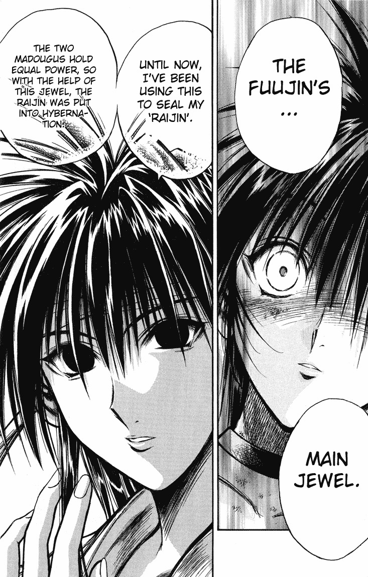 Flame of Recca Chapter 223 page 10 - Chapter 223: Before The Final Battle - Three Days Time 5 ~ Kirisawa Fuuko ~ LEVEL MAX!!!!!!! (Second Part)