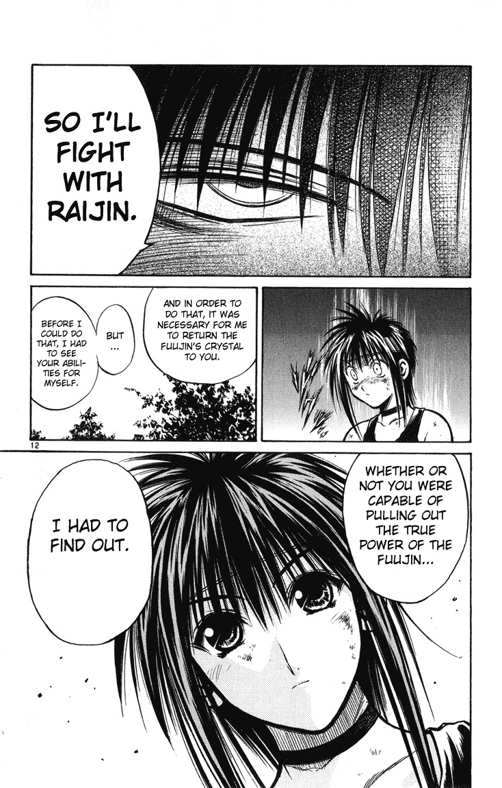 Flame of Recca Chapter 223 page 12 - Chapter 223: Before The Final Battle - Three Days Time 5 ~ Kirisawa Fuuko ~ LEVEL MAX!!!!!!! (Second Part)