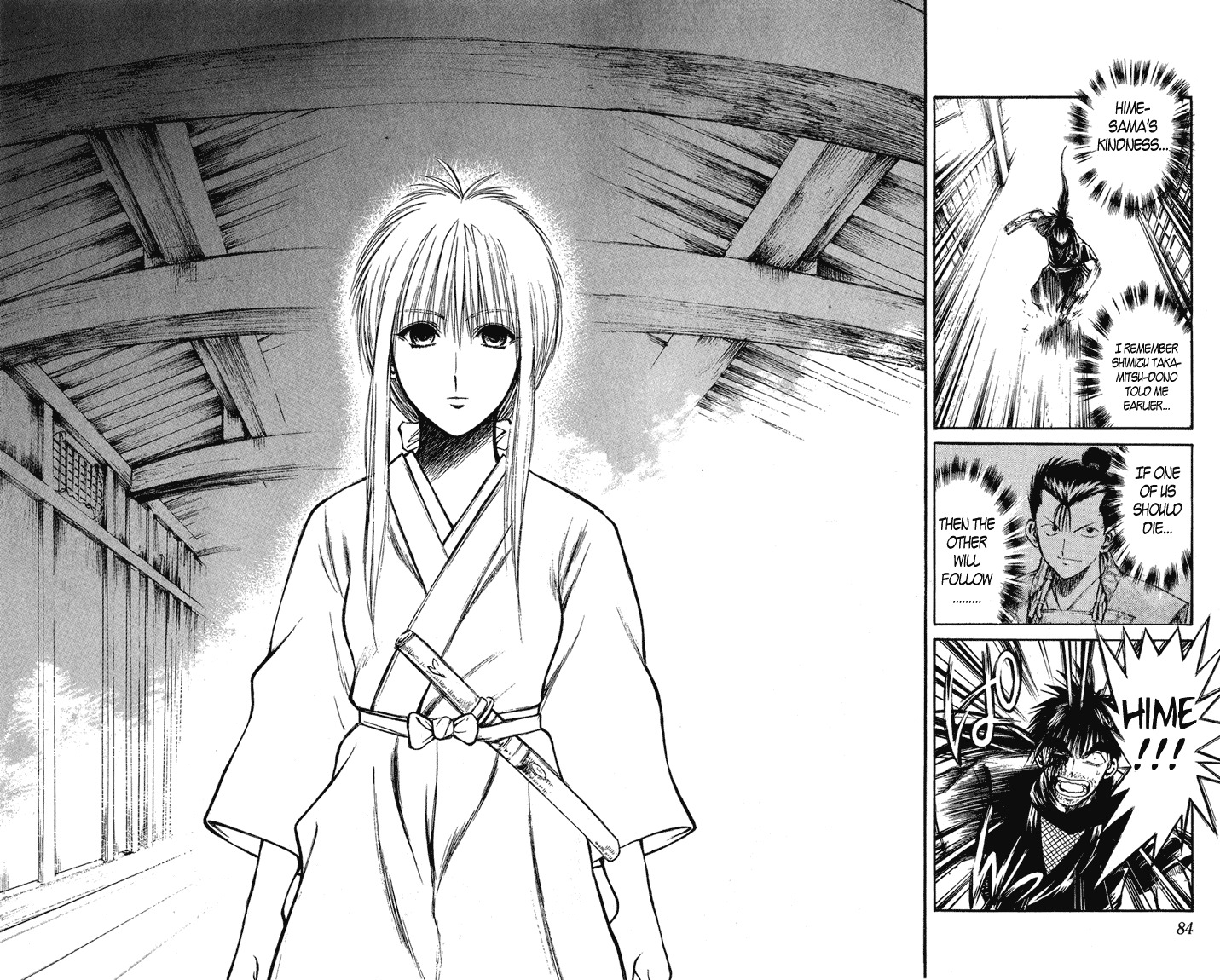 Flame of Recca Chapter 232 page 10 - Chapter 232: Story of the Past ~Ouka's Chapters~ (5) Final Request