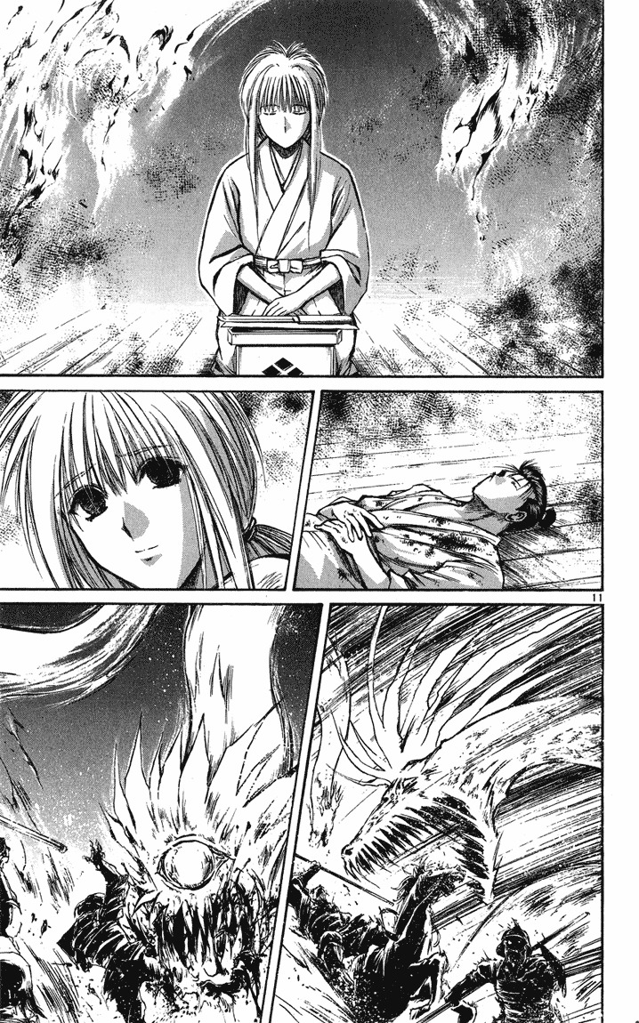 Flame of Recca Chapter 233 page 10 - Chapter 233: Story of the Past ~Ouka's Chapters~ (6) Sakura Dancing, Sakura Falling