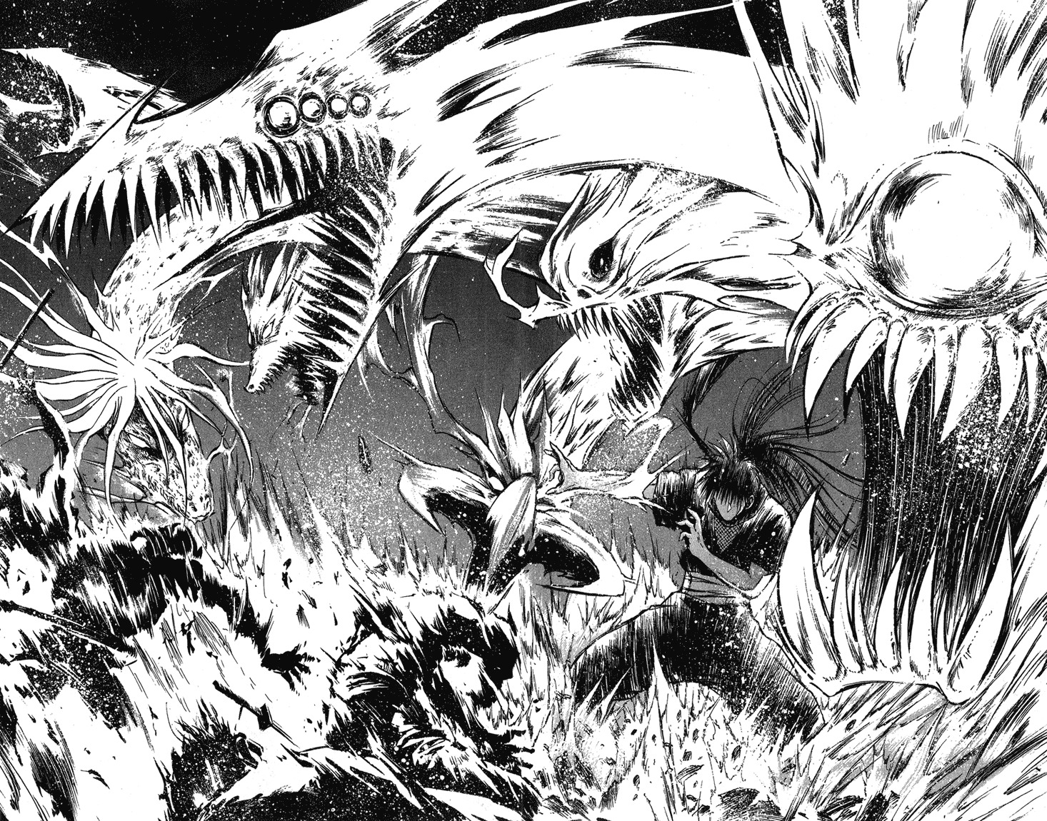 Flame of Recca Chapter 233 page 6 - Chapter 233: Story of the Past ~Ouka's Chapters~ (6) Sakura Dancing, Sakura Falling