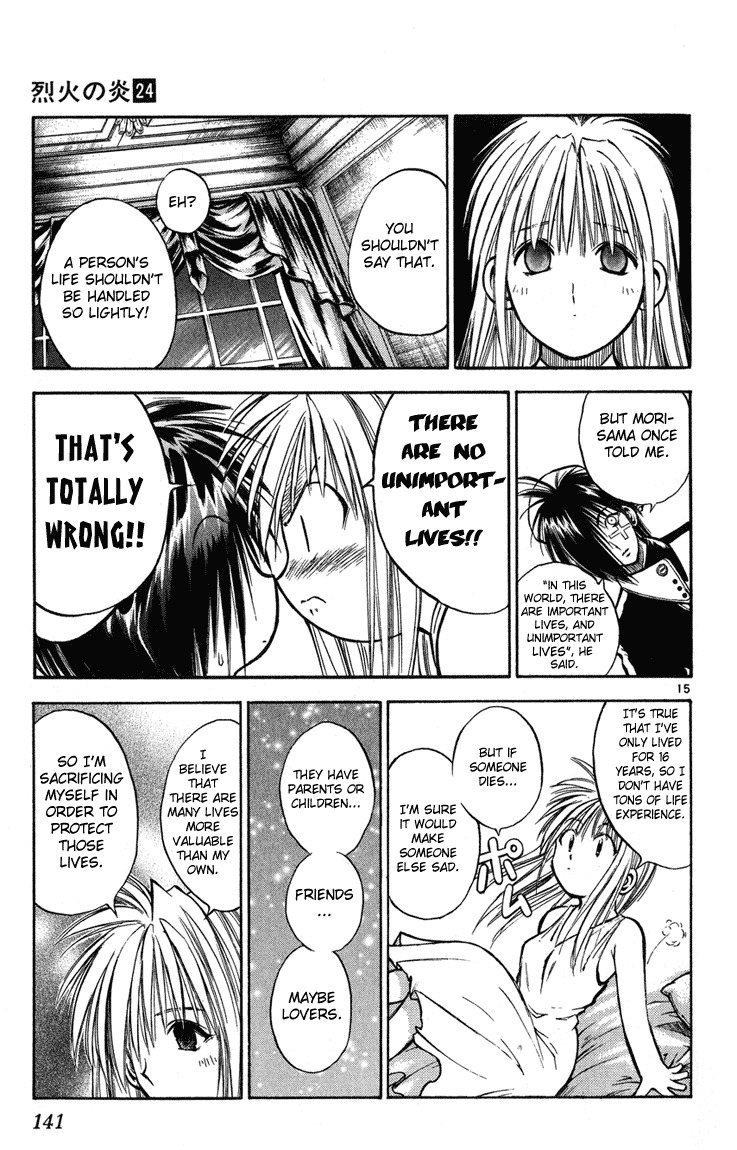 Flame of Recca Chapter 235 page 15 - Chapter 235: Before The Final Battle - Three Days Time 8 ~Kurei~ A Dark Assembly