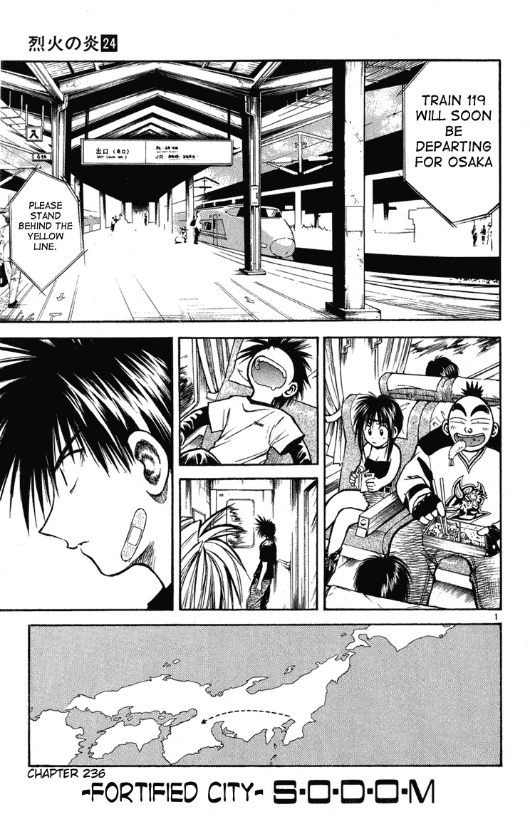 Flame of Recca Chapter 236 page 1 - Chapter 236: -Fortified City- S.O.D.O.M