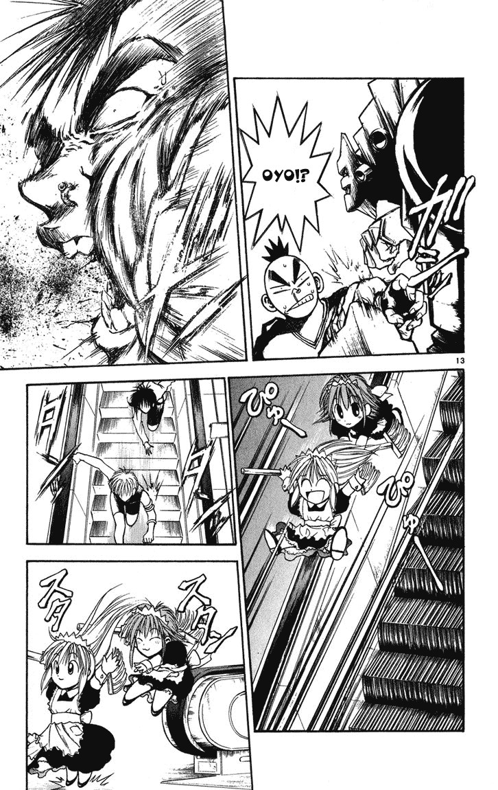 Flame of Recca Chapter 240 page 12 - Chapter 240: 3 Vs 3 (Miruku, Kurumi, and Mikuru)