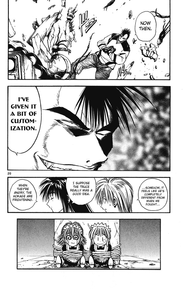 Flame of Recca Chapter 240 page 19 - Chapter 240: 3 Vs 3 (Miruku, Kurumi, and Mikuru)