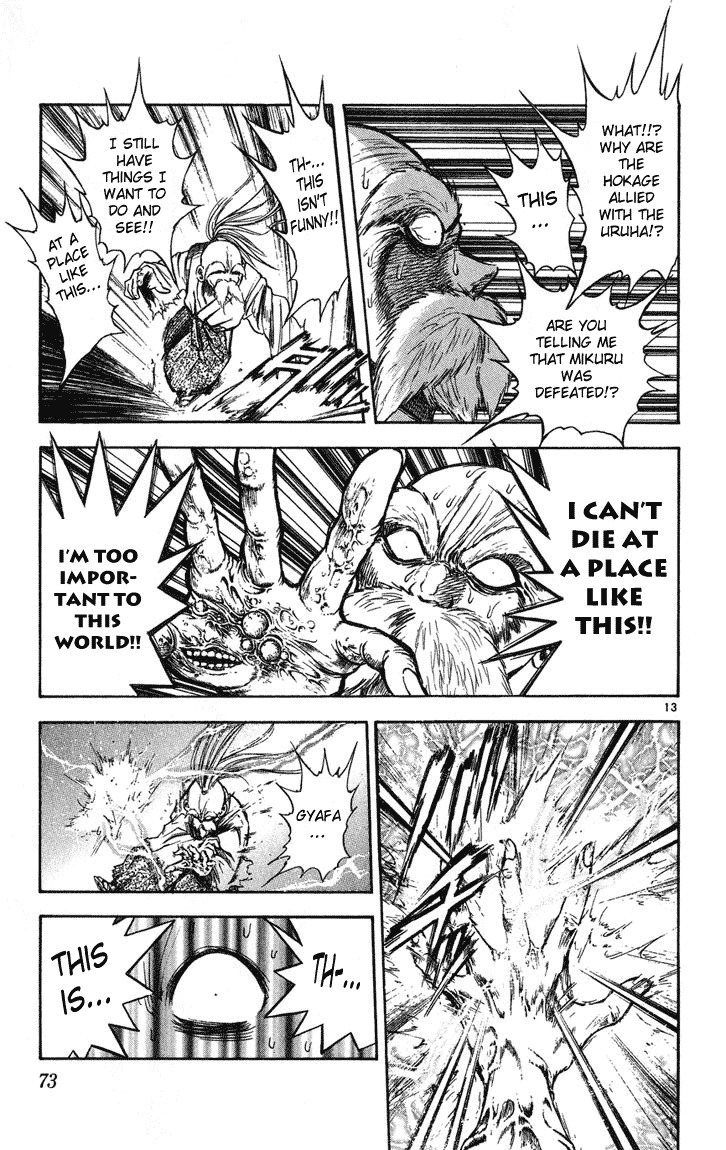 Flame of Recca Chapter 241 page 13 - Chapter 241: Jyushinshuu Showdown