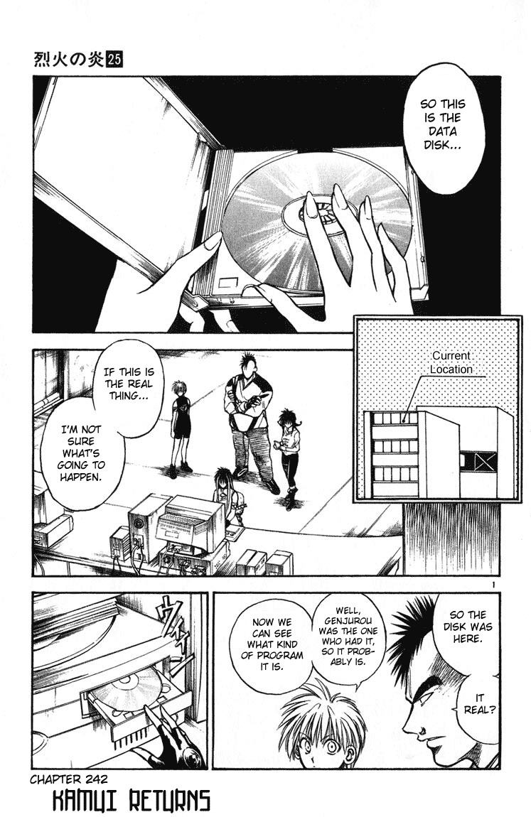 Flame of Recca Chapter 242 page 1 - Chapter 242: Kamui returns
