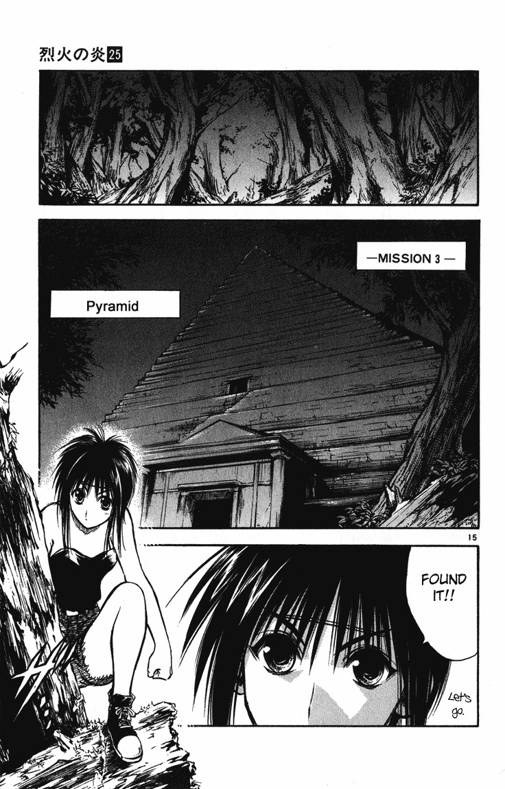 Flame of Recca Chapter 242 page 15 - Chapter 242: Kamui returns