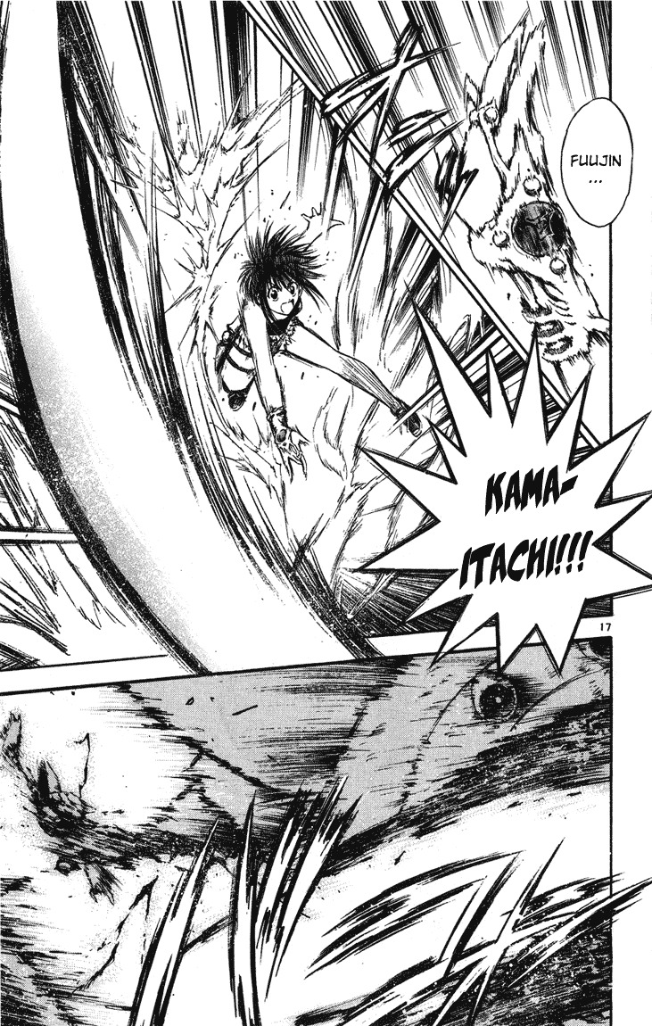 Flame of Recca Chapter 242 page 17 - Chapter 242: Kamui returns